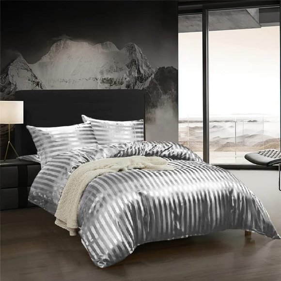 NEW 5pcs Silky Soft Comforter Set Sexy Luxury Ultra Soft - Picture 3 of 16